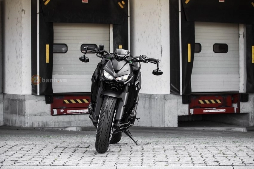 Kawasaki z1000 siêu ngầu với bản độ full black edition