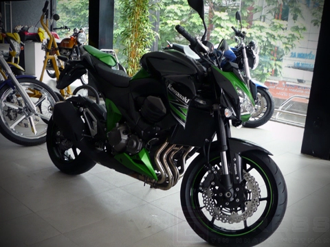  kawasaki z800 2013 xuất hiện tại việt nam 