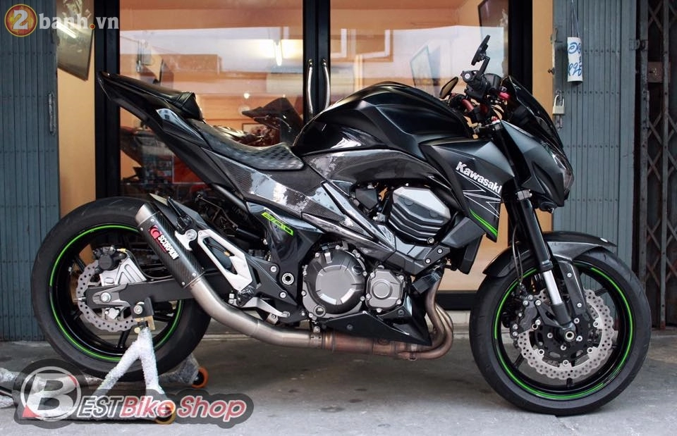 Kawasaki z800 độ siêu ngầu đến từ best bike shop