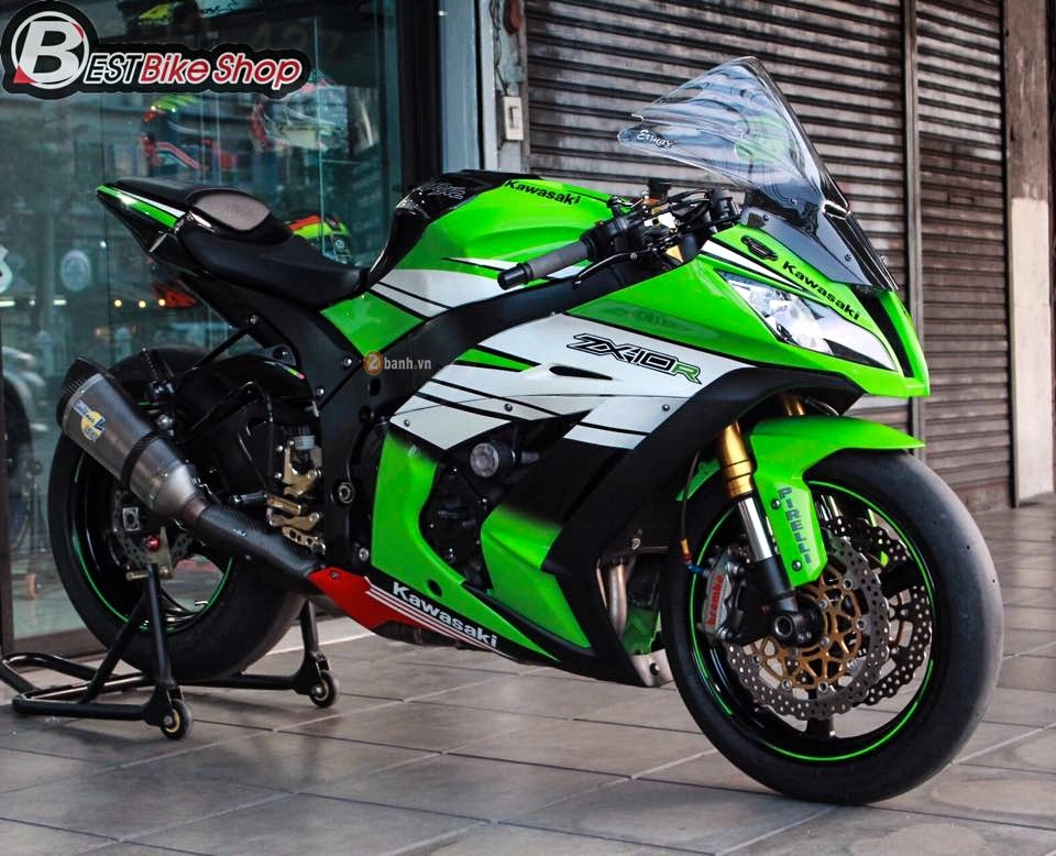 Kawasaki zx-10r bản độ nhẹ nhàng nhưng đầy tinh tế