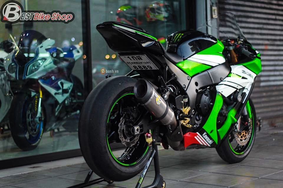 Kawasaki zx-10r bản độ nhẹ nhàng nhưng đầy tinh tế