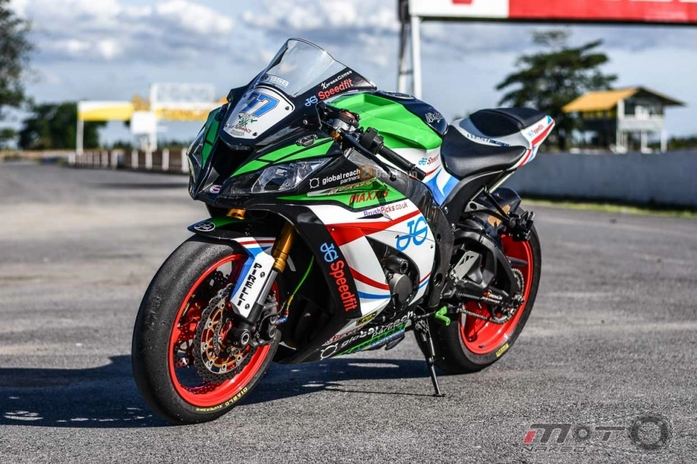 Kawasaki zx-10r độ phiên bản jg speedfit đậm chất xe đua