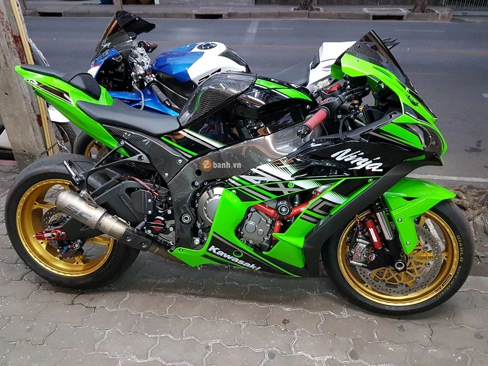 Kawasaki zx-10r trong bản nâng cấp đầy phong cách và chất chơi