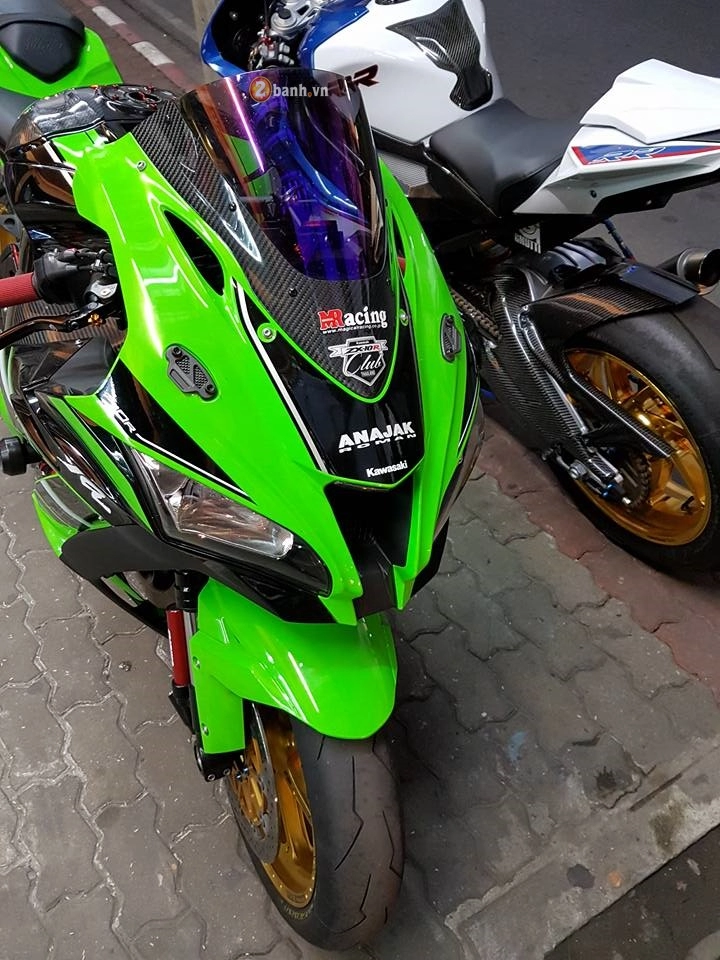 Kawasaki zx-10r trong bản nâng cấp đầy phong cách và chất chơi