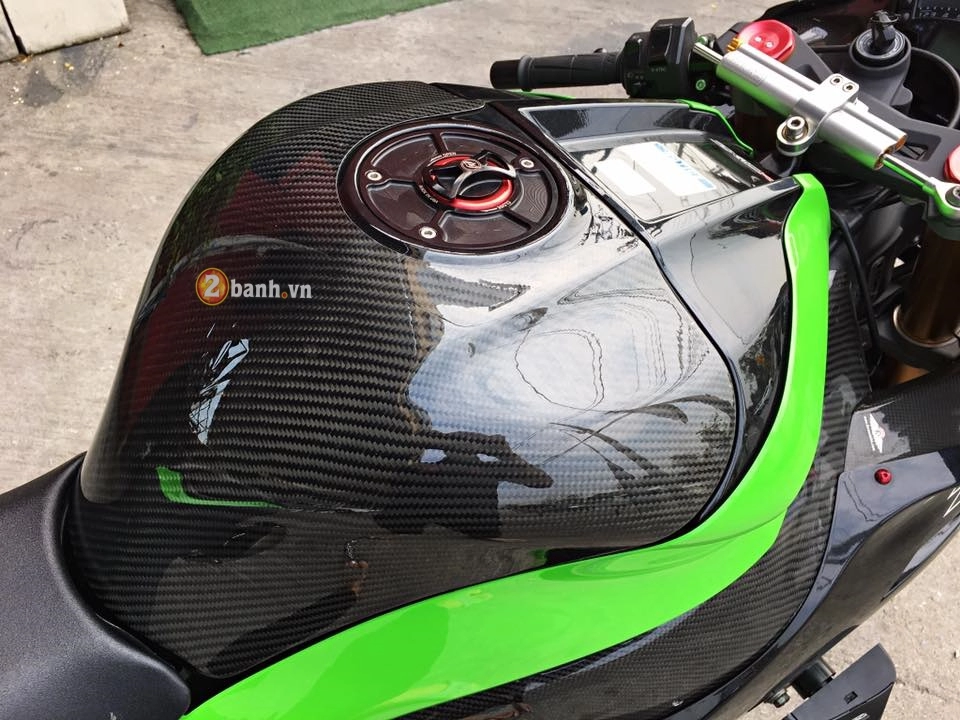 Kawasaki zx-10r trong bản nâng cấp nhẹ đầy ấn tượng