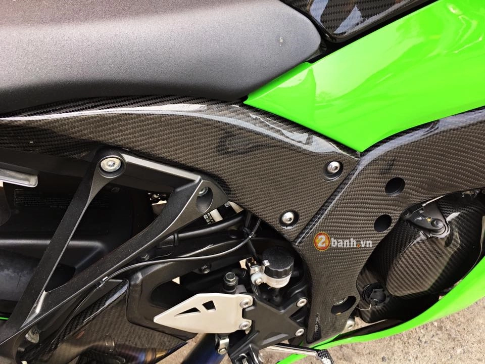 Kawasaki zx-10r trong bản nâng cấp nhẹ đầy ấn tượng