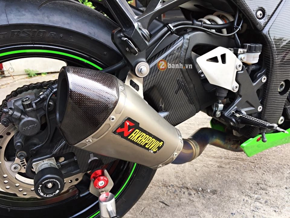 Kawasaki zx-10r trong bản nâng cấp nhẹ đầy ấn tượng