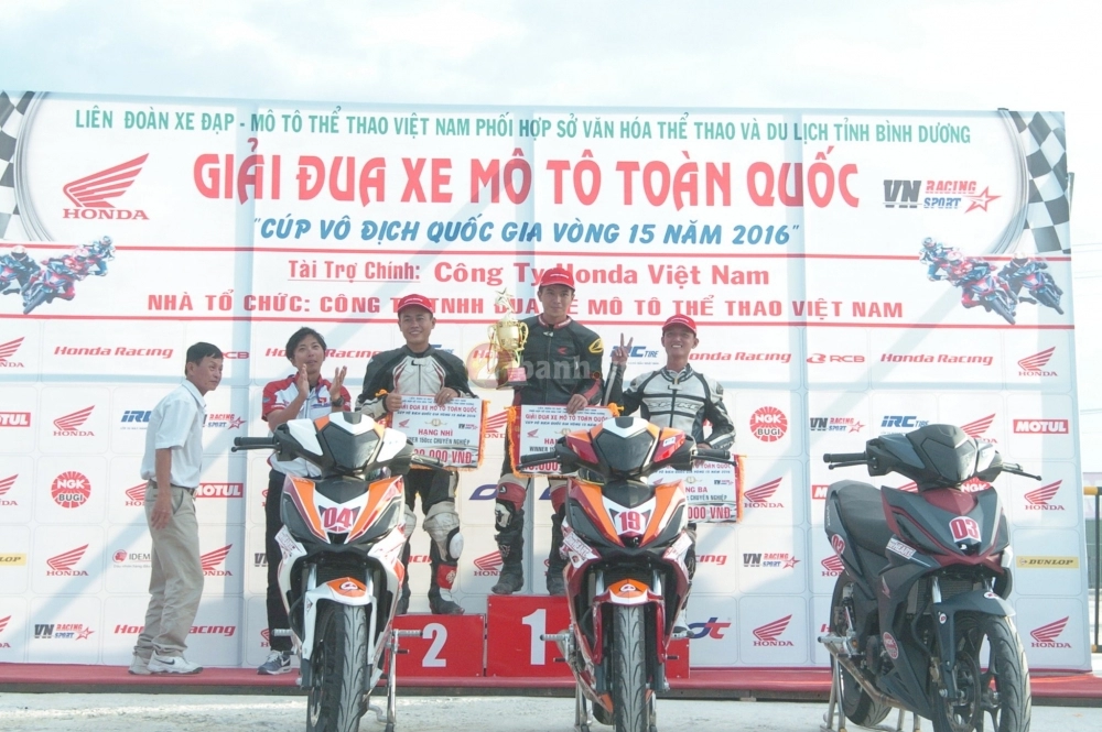 Kết quả giải đua xe honda tại bình dương 112017