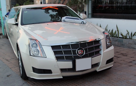  khám phá cadillac cts limousine ở sài gòn 