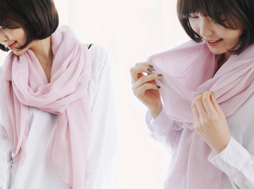 Khảo giá khăn quàng mùa đông trên phố hà nội