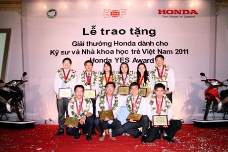  khởi động giải thưởng honda yes lần thứ 7 