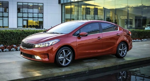 Kia forte 2017 tươi mới lộ diện giữ bí mật giá bán