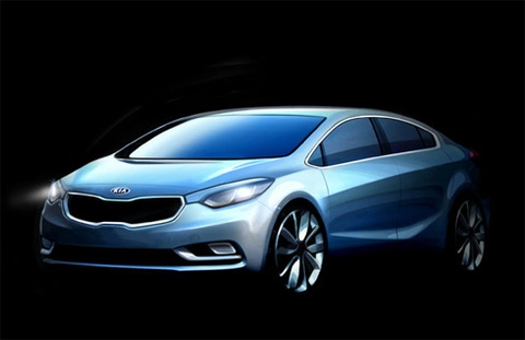  kia tiết lộ forte thế hệ mới 