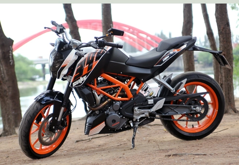  ktm duke 390 - nakedbike thích hợp cho đường phố 