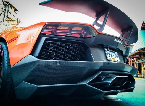  lamborghini aventador khoác áo dmc 