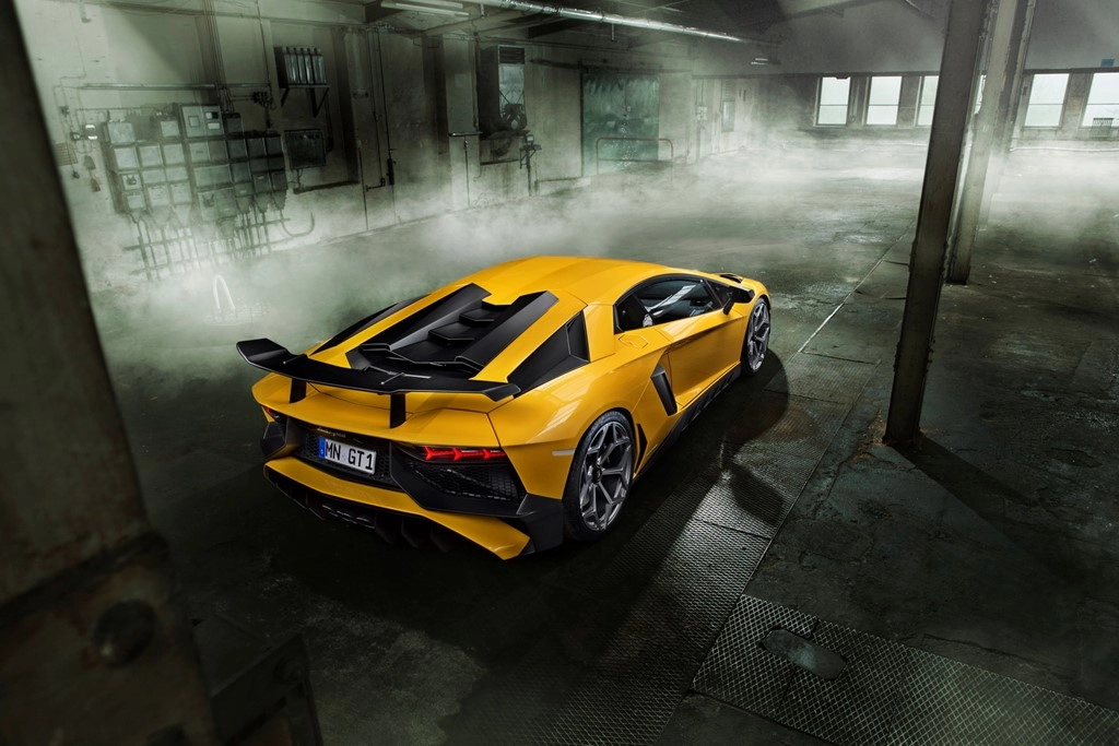 Lamborghini aventador sv phiên bản độ novitec cực phá cách