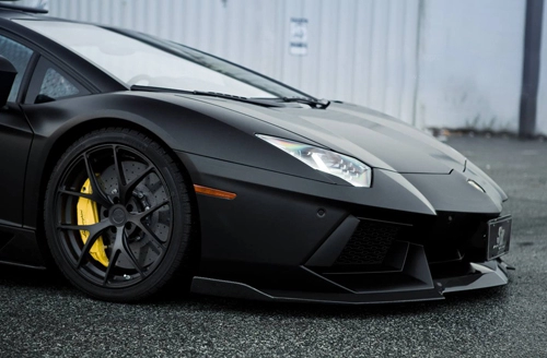  lamborghini aventador trượt tuyết 