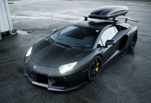  lamborghini aventador trượt tuyết 