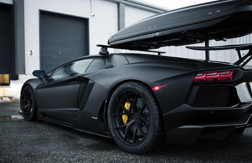  lamborghini aventador trượt tuyết 