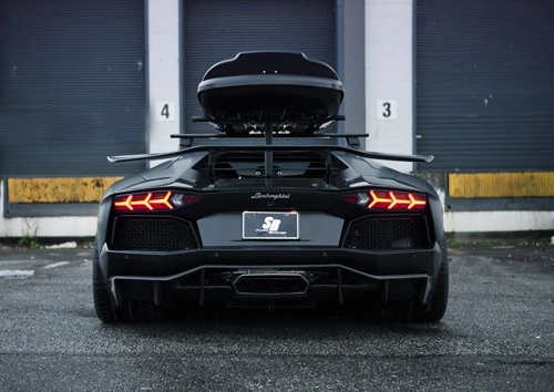  lamborghini aventador trượt tuyết 