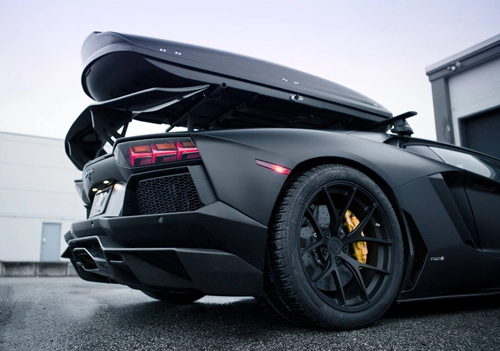  lamborghini aventador trượt tuyết 