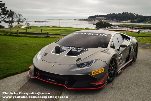  lamborghini để lộ huracan super trofeo 