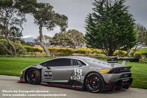  lamborghini để lộ huracan super trofeo 