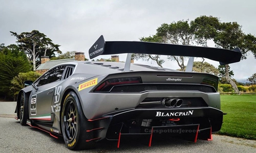  lamborghini để lộ huracan super trofeo 