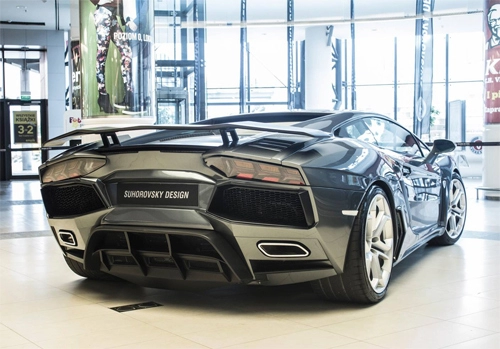  lamborghini gallardo độ phong cách aventador 