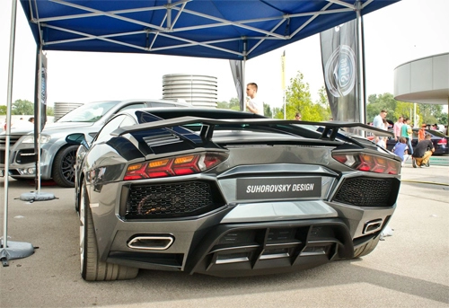  lamborghini gallardo độ phong cách aventador 