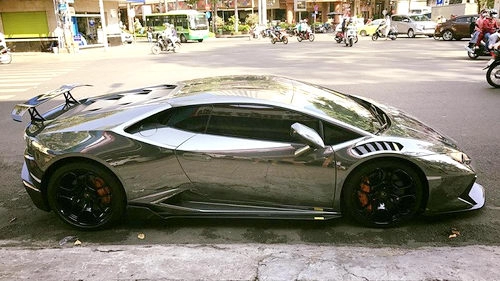 Lamborghini huracan độ nhiều nhất việt nam lại đổi màu