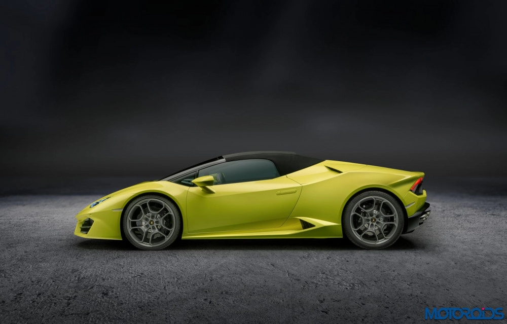 Lamborghini huracan lp 580-2 spyder rwd trước giờ ra mắt