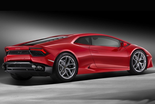 Lamborghini huracan lp 580-2 vén màn tại la auto show