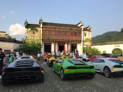  lamborghini tụ hội ở trung quốc 