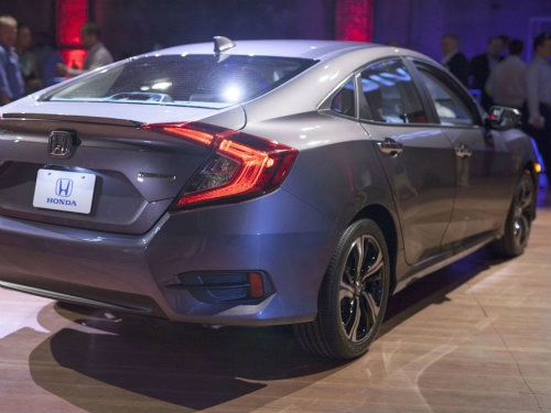 Lần đầu tiên honda civic 2016 lộ ảnh thực chi tiết