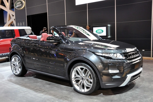  land rover cân nhắc sản xuất evoque mui trần 