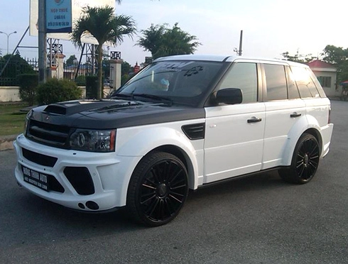  land rover range rover độ mansory về hải phòng 