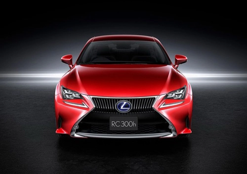 Lexus rc coupe thêm màu đỏ tươi