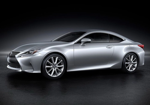 Lexus rc coupe thêm màu đỏ tươi