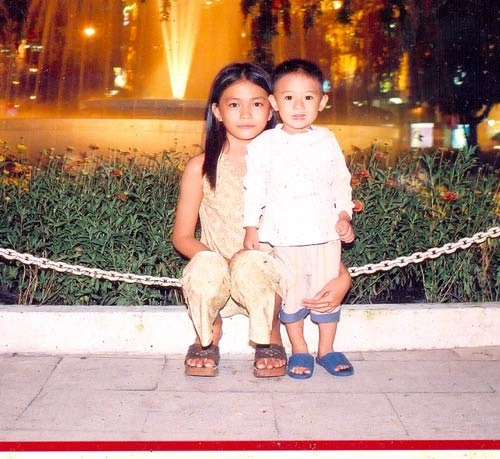 Lộ ảnh thơ bé đáng yêu của mâu thanh thủy