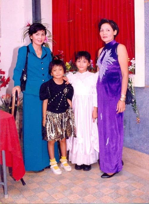 Lộ ảnh thơ bé đáng yêu của mâu thanh thủy
