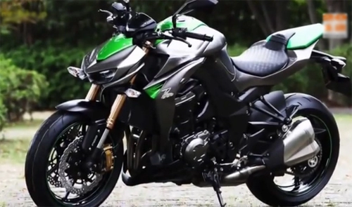  lộ ảnh thực tế của kawasaki z1000 2014 