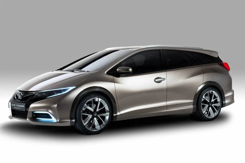  lộ diện honda civic tourer concept 