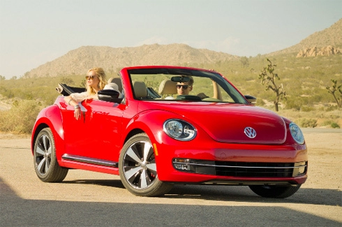  lộ diện volkswagen beetle mui trần 2013 