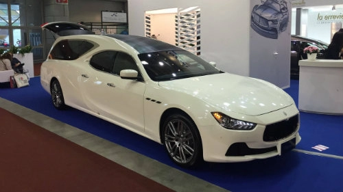 Lộ diện xe tang siêu sang maserati ghibli