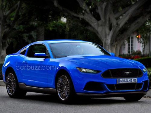 Lộ ford mustang mới gây sốt