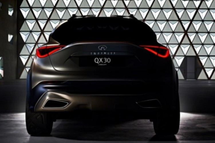 Lộ hình dạng infiniti qx30