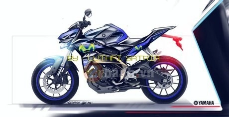 Lộ ý tưởng yamaha mt-125 hoàn toàn mới