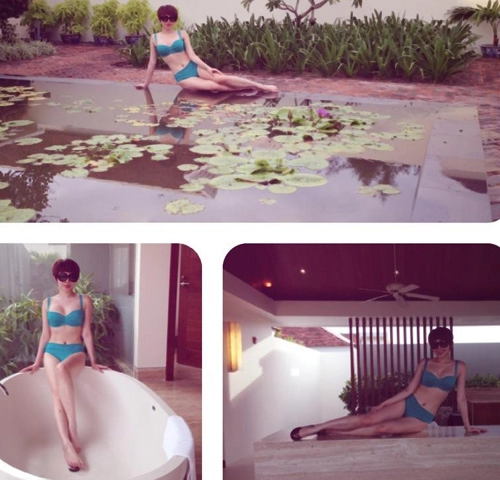 Mãn nhãn ngắm đường cong của tóc tiên