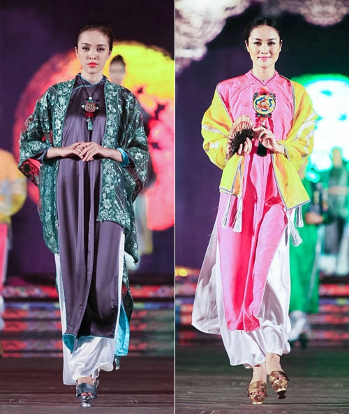 Mãn nhãn ngắm thiết kế áo dài tại festival huế